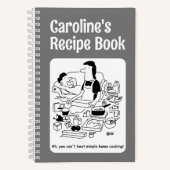 Carnet de recettes personnalisées de Cook (Recto)