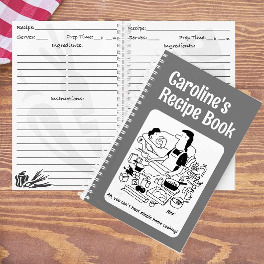 Carnet de recettes personnalisées de Cook