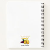 carnet de recettes "Poésie et fromage" (Dos)