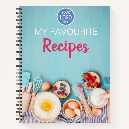 Carnet de recettes promotionnelles du logo de l'en (Devant)