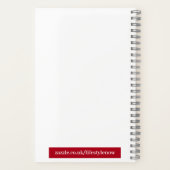 Carnet de Recettes - Recettes de Desserts de Noël (Verso)