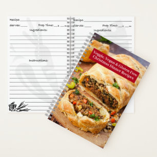 Carnet de recettes - Veggie Vegan + Gluten Gratuit