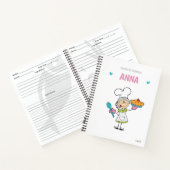 Carnet de recettes vierges personnalisées pour gra (Intérieur)