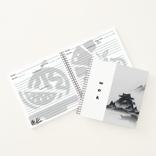 Carnet de recettes Wok (Intérieur)