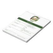 Carnet de reçus pour dresseur de promeneur de chie (Tourné)