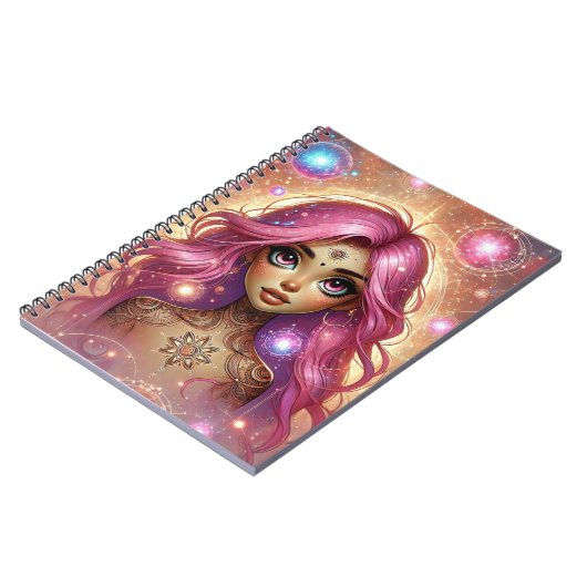 Carnet de reflets rayonnants Aura (Côté gauche)