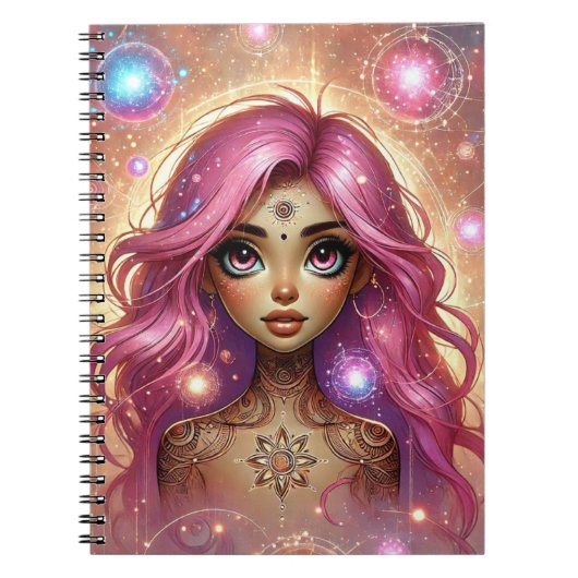 Carnet de reflets rayonnants Aura (Devant)