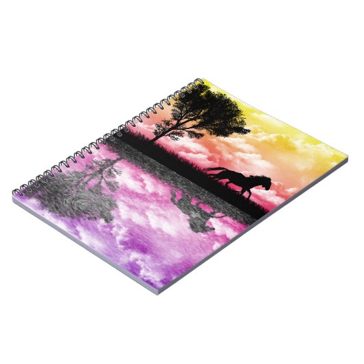 Carnet de réflexions de cheval (Côté gauche)