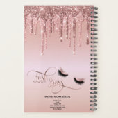 Carnet de rendez-vous pour les yeux sourcils (Dos)