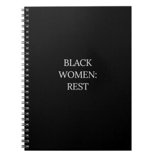 Carnet de repos pour femmes noires