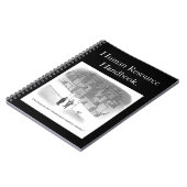 Carnet de ressources humaines amusant (Côté gauche)