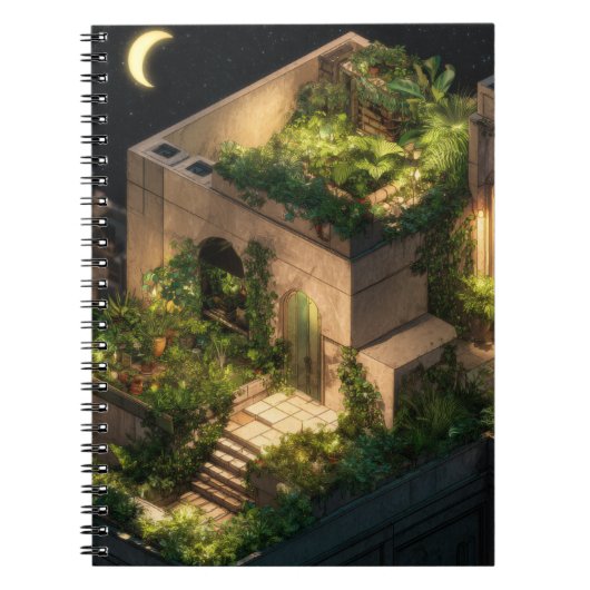 Carnet de retraite sur le toit de la lune (Devant)