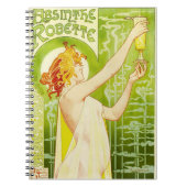 Carnet de Robette d'absinthe d'Alphonse Mucha (Devant)