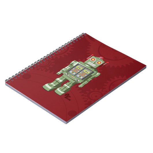 Carnet de robot de jouet (Côté gauche)