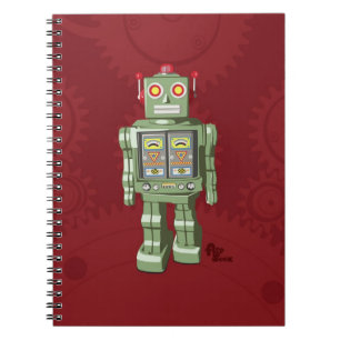 Carnet de robot de jouet