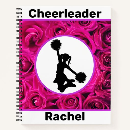 Carnet de roses pom-pom girl (Devant)