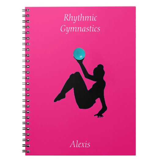 Carnet de routine de la boule de gymnastique rythm (Devant)