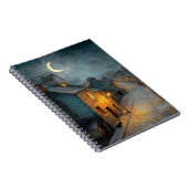 Carnet de rue calme de Crescent Moon (Côté Droit)