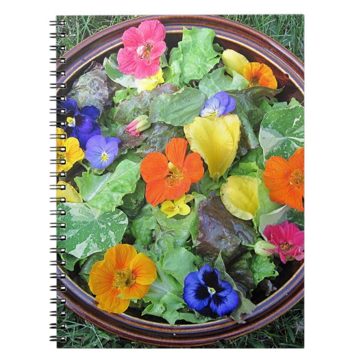 Carnet de salade de fleurs (Devant)