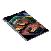 Carnet de scène Neon Retro Pixel Diner (Côté Droit)