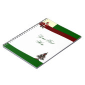 Carnet de service père Noël (Côté gauche)