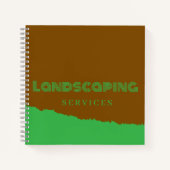 Carnet de services de paysagisme (Devant)