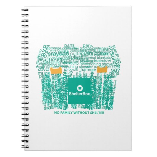 Carnet de ShelterBox (Devant)