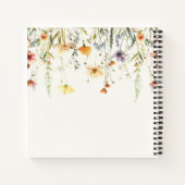 Carnet de signatures pour une fête de mariage cham (Dos)