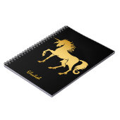 Carnet de silhouette de licorne de danse (Côté gauche)