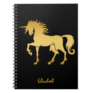 Carnet de silhouette de licorne de danse