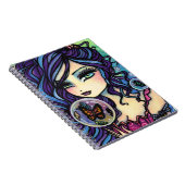 Carnet de sirène de gardien de papillon par Hannah (Côté Droit)