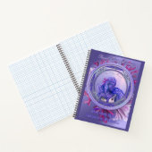 Carnet de sirène d'océan violet (Intérieur)