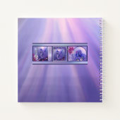 Carnet de sirène d'océan violet (Dos)