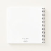 Carnet De Sirène "J'Ai Vu Une Sirène À La Plage" (Dos)