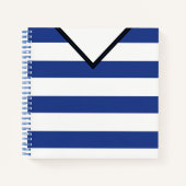 Carnet de soccer de Jersey personnalisable (Devant)