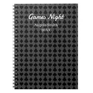 Carnet de soirée de jeux – Compteur de score et je