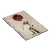 Carnet de Soleil Levant Shiba Inu (Côté Droit)