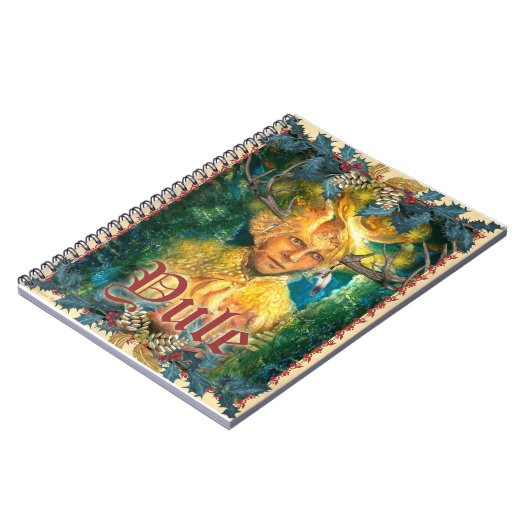 Carnet DE SOLSTICE HIVER YULE (Côté gauche)