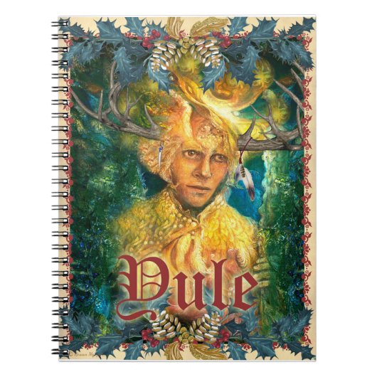 Carnet DE SOLSTICE HIVER YULE (Devant)