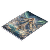 Carnet de Sorcière Céleste – Bleu Mystique (Côté gauche)