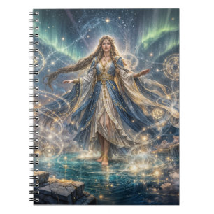 Carnet de Sorcière Céleste – Bleu Mystique