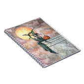 Carnet de sorcière chat toqué (Côté Droit)