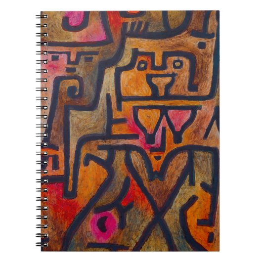Carnet de sorcière de forêt de Paul Klee (Devant)