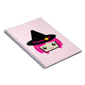 Carnet de sorcière Kawaii Pink Haired (Côté Droit)