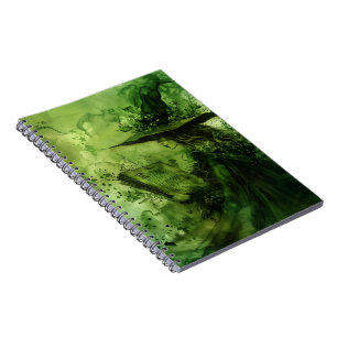 Carnet de sorcière verte
