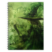 Carnet de sorcière verte (Devant)