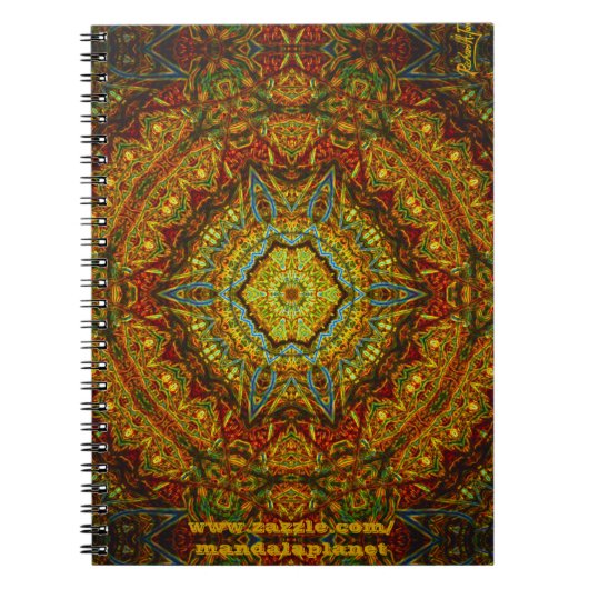 Carnet de Souiller-Verre-Gaz-Anneau-Mandala (Devant)