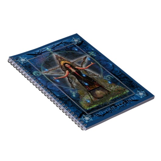 Carnet de Spellweaver (bleu fait sur commande) (Côté Droit)