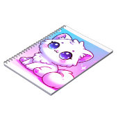 Carnet de spirale de chats de Kawaii (Côté gauche)
