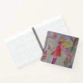 Carnet de spirale fée papillon (Intérieur)